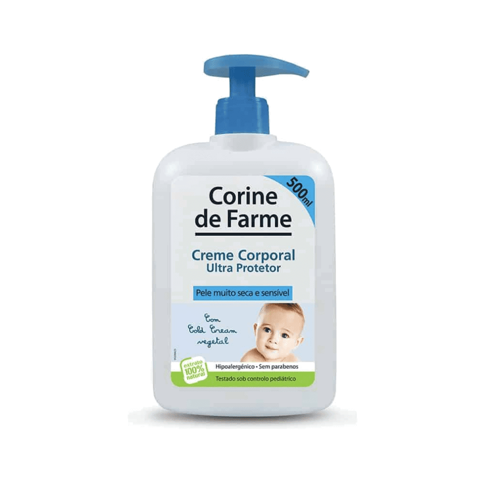 Corine De Farme, Baby, Hypoallergen, Schützend, Körpercreme, Körper, 500 ml *Tester
