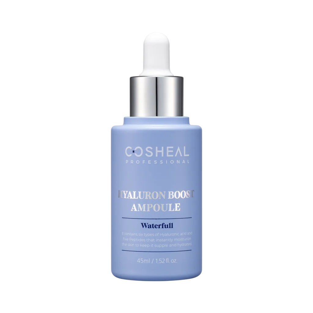 Cosheal, Hyaluron Boost Ampoule, Hyaluronsäure, Anti-Aging & Hydrating, Serum, Für das Gesicht, 45 ml
