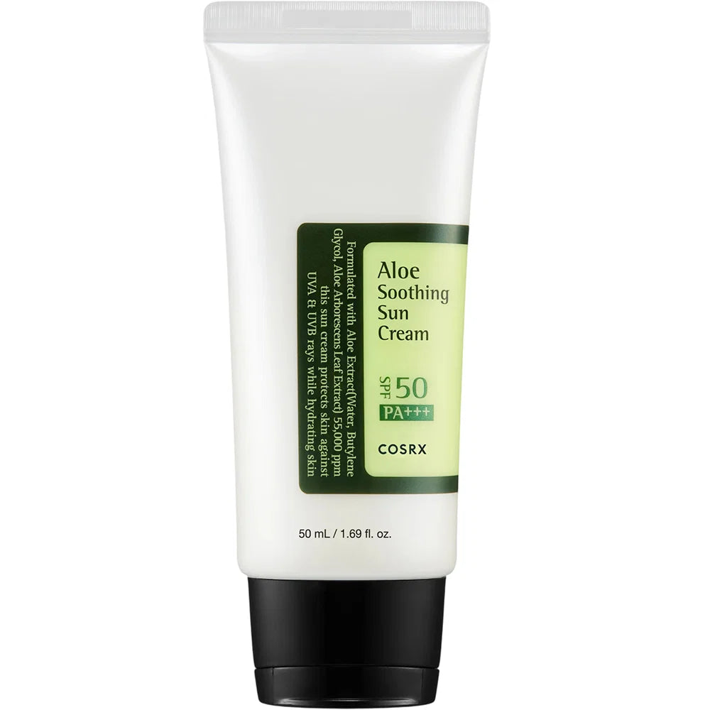 Cosrx, Aloe Soothing Sun, Befeuchtend und schützend, Sonnencreme, SPF 50, 50 ml