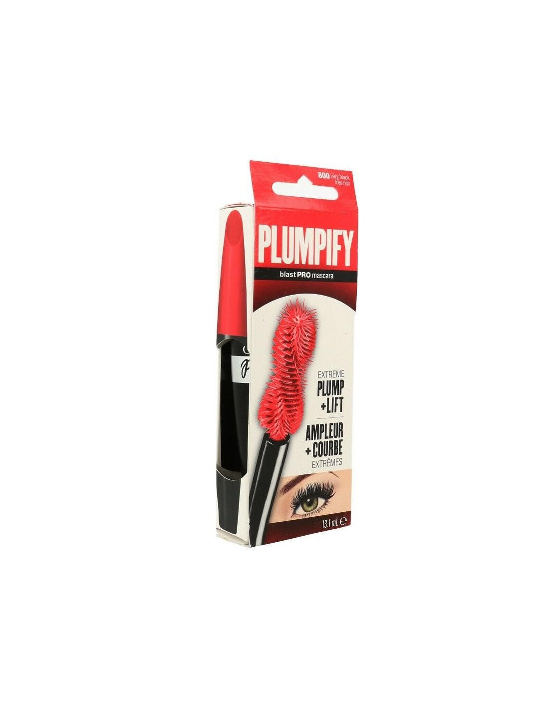 Covergirl Covergirl, Plumpify, Heben, Wimperntusche, Schwarz Braun, 13.1 ml Regular