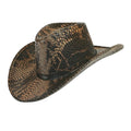 "COWBOYHUT PYTHON MUSTER" – Vorderansicht