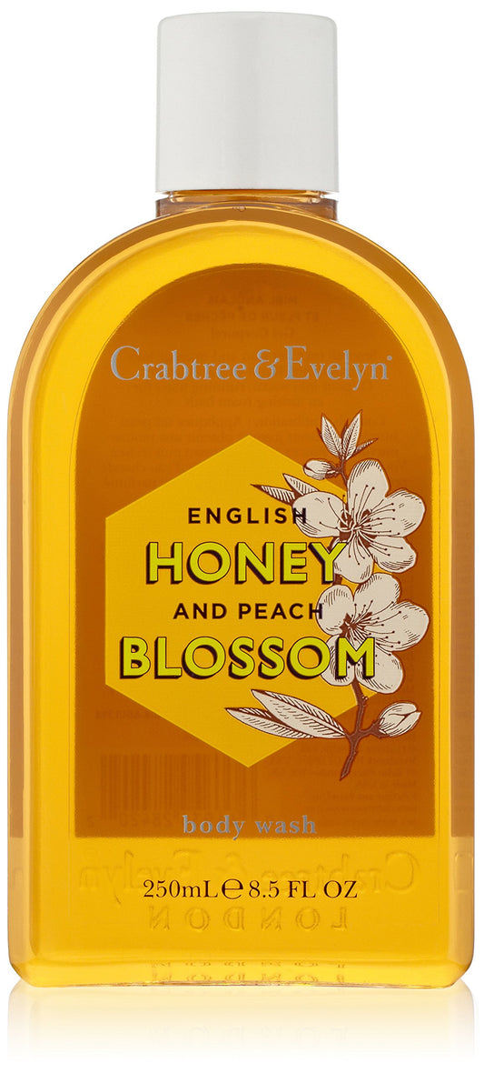 Crabtree & Evelyn Crabtree & Evelyn, Honey & Peach Blossom, Hydratisierend, Duschgel, 250 ml Regular
