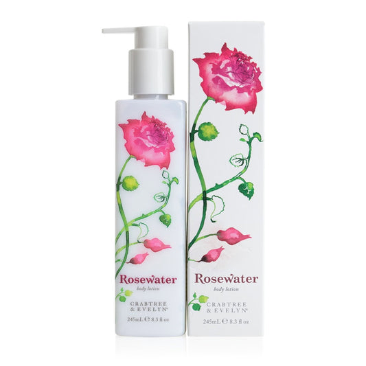 Crabtree & Evelyn Crabtree & Evelyn, Rosewater, Feuchtigkeitsspendend, Körperlotion, 245 ml Regular