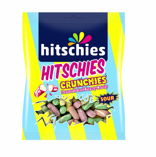 Hitschies Crunchies Sour Mix 75g gefriergetrocknetes Fruchtgummi