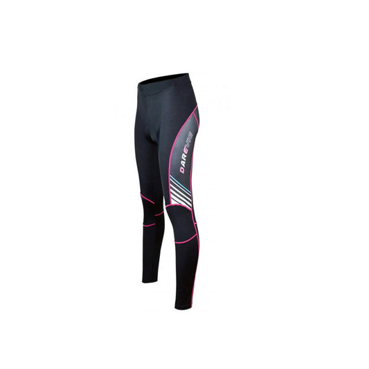 Darevie Darevie, Lady Pro, Sportliche synthetische Leggings für Frauen, Schwarz Regular