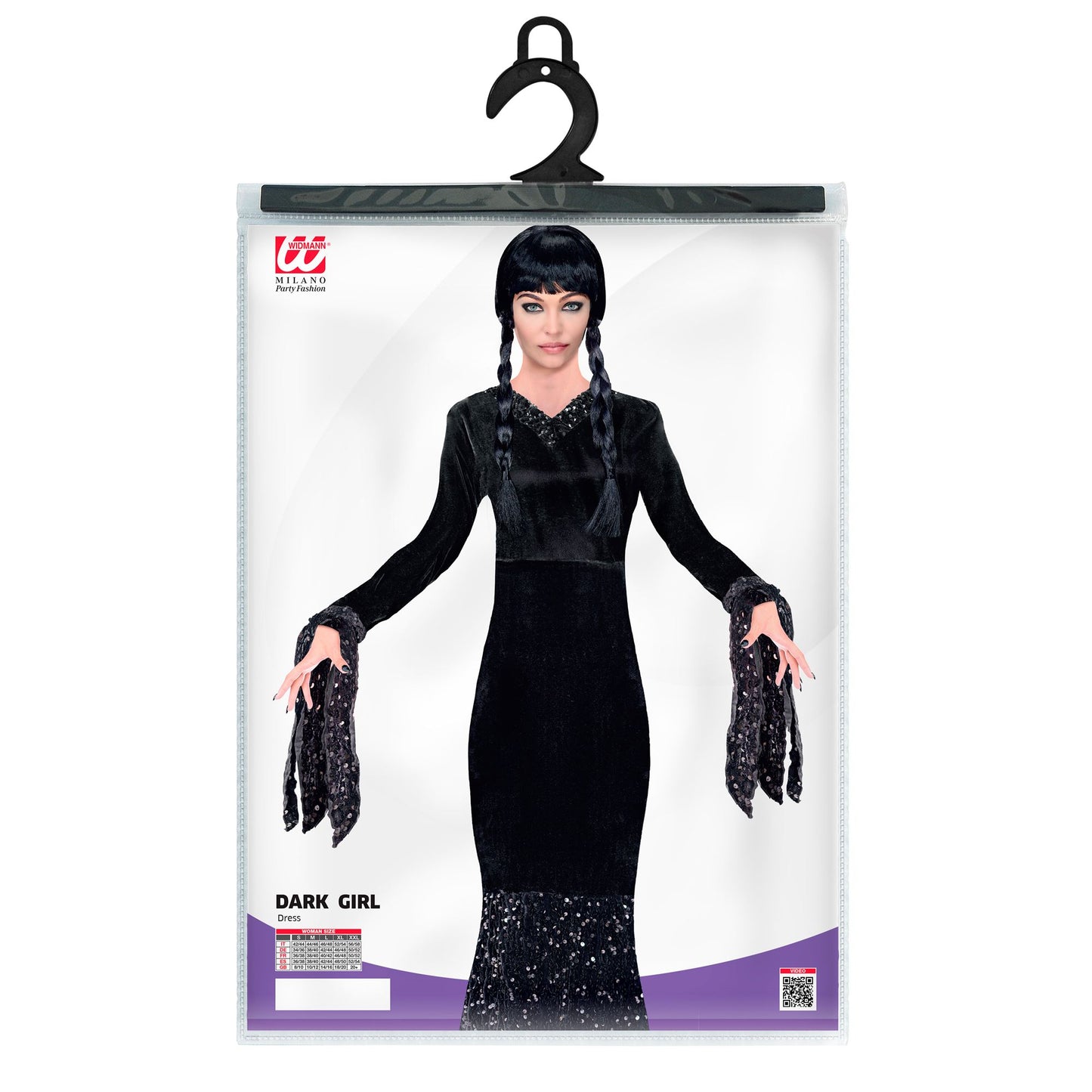 "DARK GIRL" (Kleid) – Detailansicht