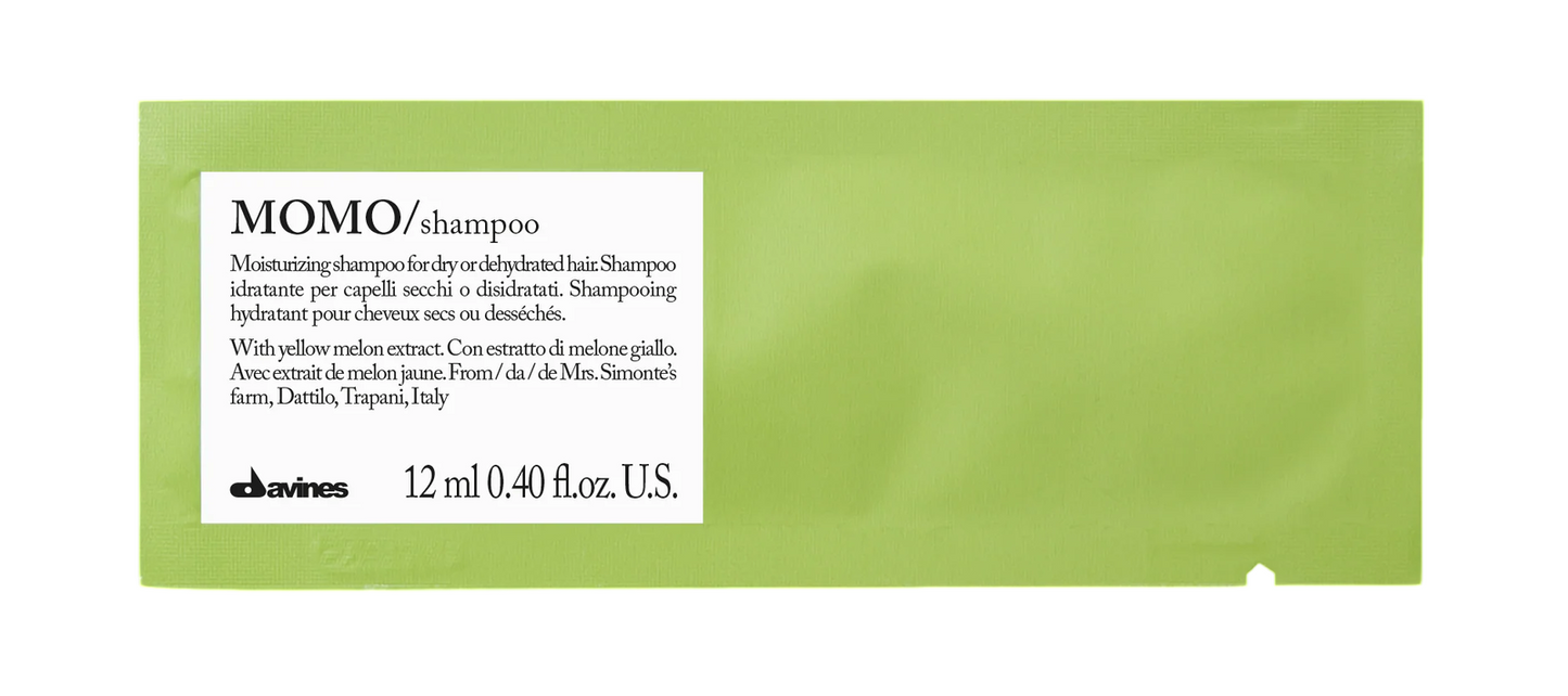 Setzen, Davines, Momo, Haarshampoo, Feuchtigkeitsspendend, 12 stk, 12 ml *Muster