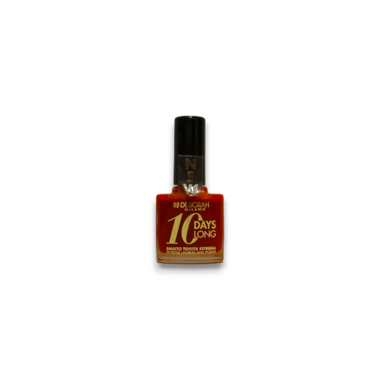 Deborah Deborah, 10 Days Long, Schnelltrocknend, Nagellack, 161, Dunkelrot, 11 ml Regular
