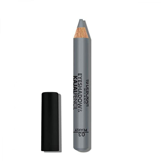 Deborah Deborah, Deborah, Mischen, Lidschatten & Kajal Eyeliner 2-in-1, 3, Silber, 2 g Regular