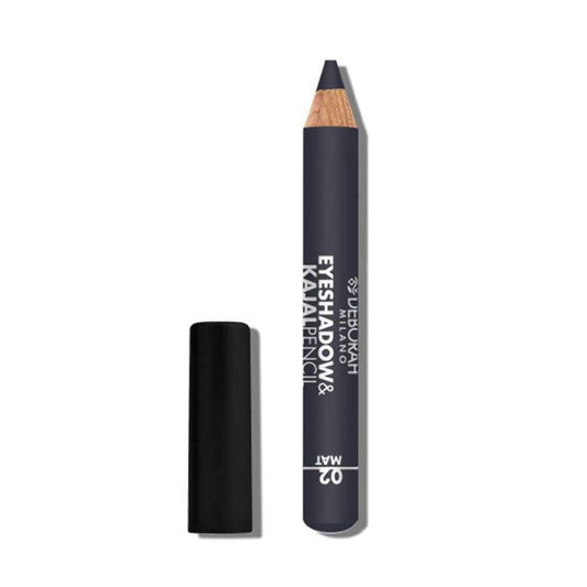 Deborah Deborah, Deborah, Mischen, Matt, Lidschatten & Kajal Eyeliner 2-in-1, 2, Grau, 2 g Regular