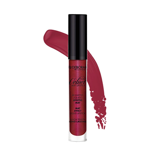 Deborah Deborah, Fluid Velvet, Matt, Flüssiger Lippenstift, 50, Kirsche, 4.5 g Regular