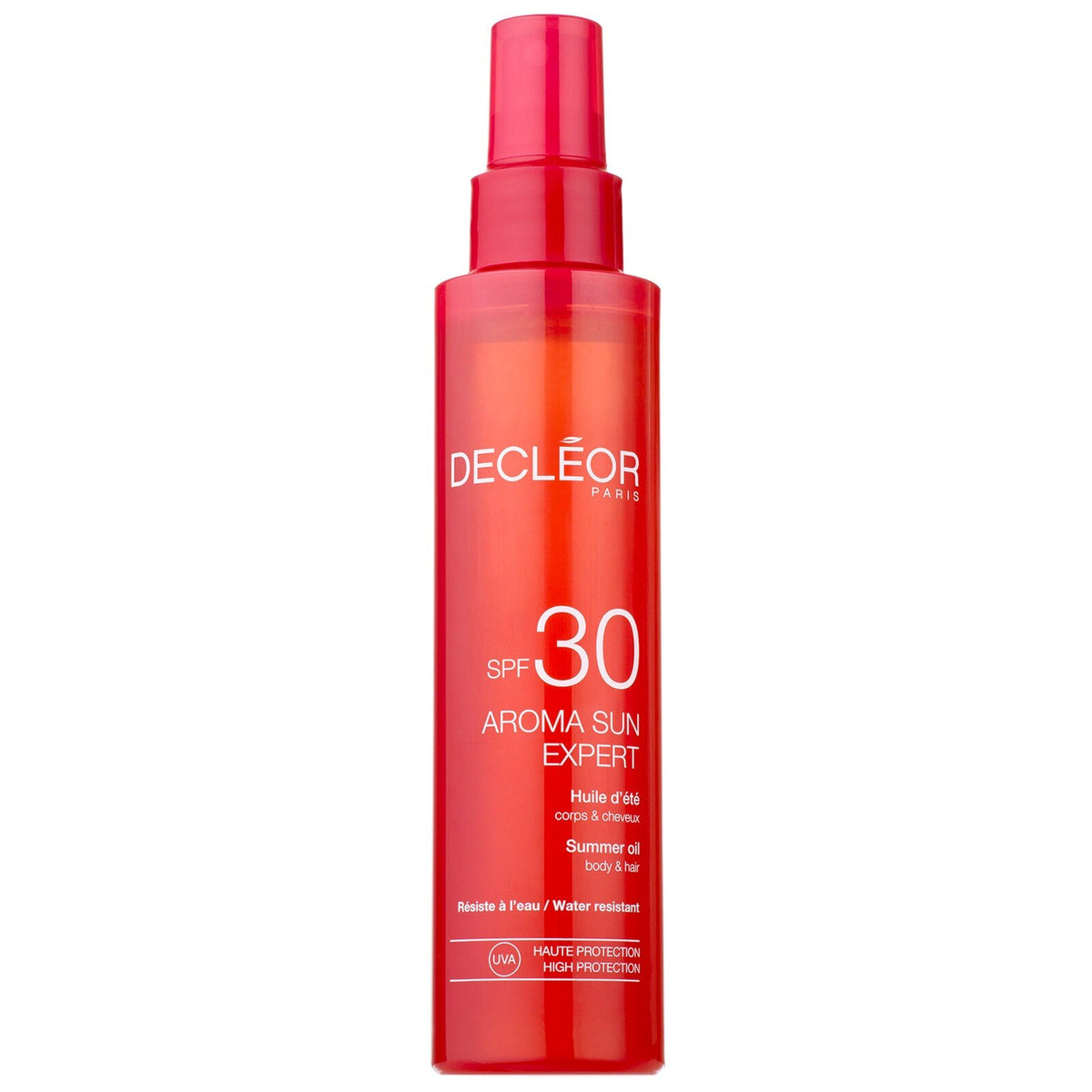 Decleor, Aroma Sun Expert, Manoi-Öl, Nährend und feuchtigkeitsspendend, Öl, Für Haar & Körper, SPF 30, 150 ml *Tester