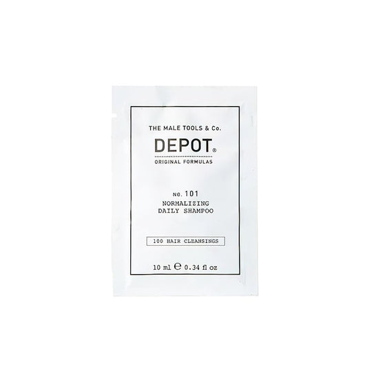 Depot Depot, 100 Hair Cleansing No. 101, Botanischer Komplex, Haarshampoo, Normalisierung, 10 ml Regular