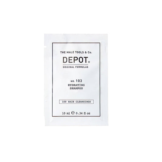 Depot Depot, 100 Hair Cleansing No. 103, Provitamin B5, Haarshampoo, Zur Hydratation, 10 ml Regular
