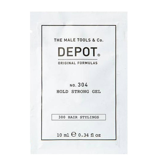 Depot Depot, 300 Hair Stylings No. 304, Botanisch, Haarstyling-Gel, Zum Stylen, Fester Halt, 10 ml Regular