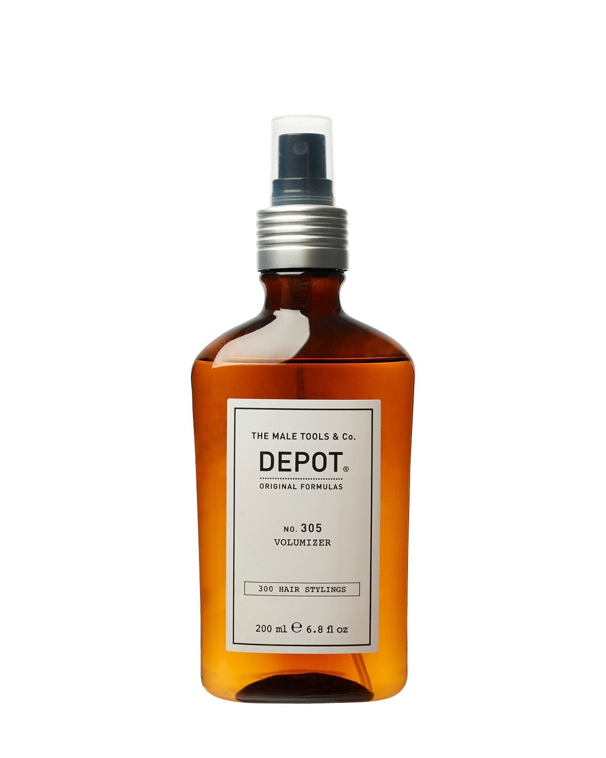 Depot, 300 Hair Stylings No. 305, Glyzerin, Haarspray, Für Volumen & Textur, Sanfter Halt, 200 ml