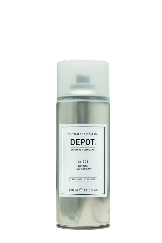 Depot Depot, 300 Hair Stylings No. 306, Provitamin B5, Haarspray, Definition und Kontrolle, Fester Halt, 400 ml Regular