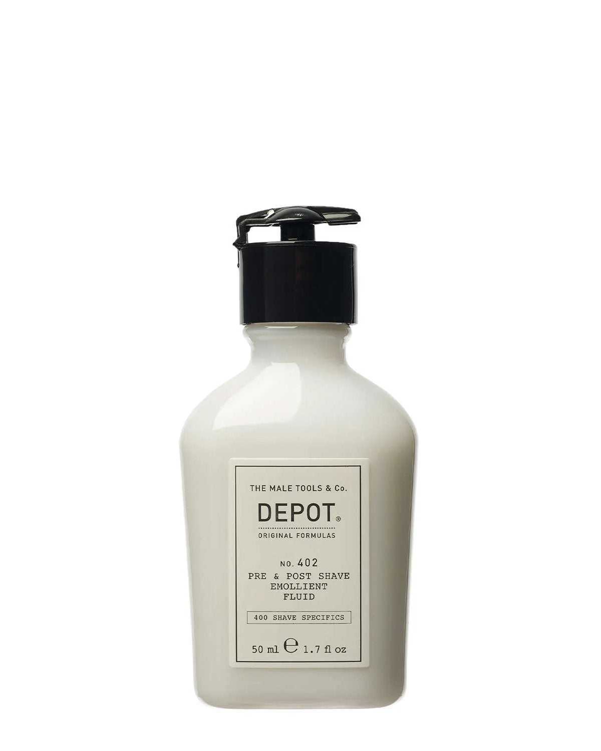 Depot, 400 Shave Specifics No. 402, Ätherische Öle, Beruhigend, Vor- und Nachrasier-Fluid, 50 ml