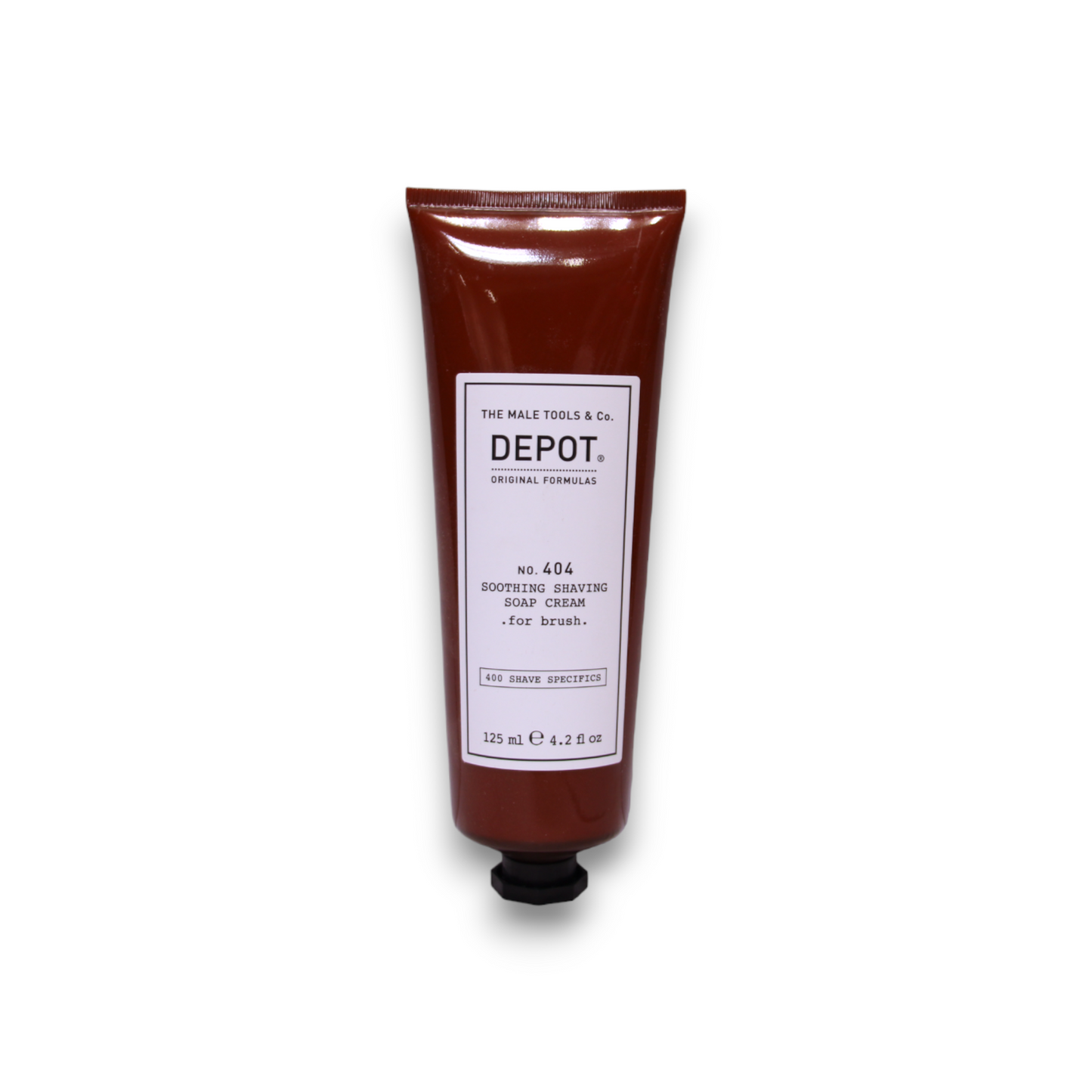 Depot Depot, 400 Shave Specifics No. 404 , Allantoin, Beruhigend, Rasierseifencreme, 125 ml Regular