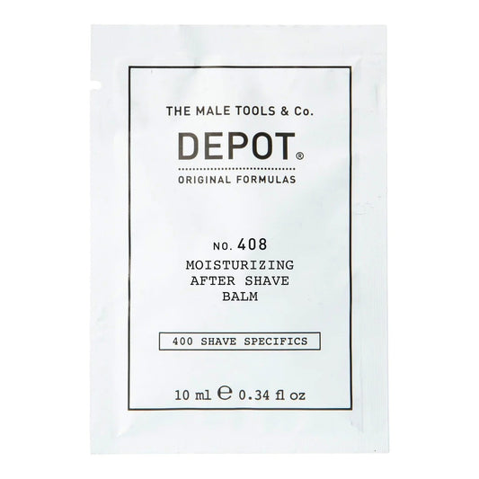 Depot Depot, 400 Shave Specifics No. 408, Klassisches Köln, Feuchtigkeitsspendend, After-Shave Balsam, 10 ml Regular
