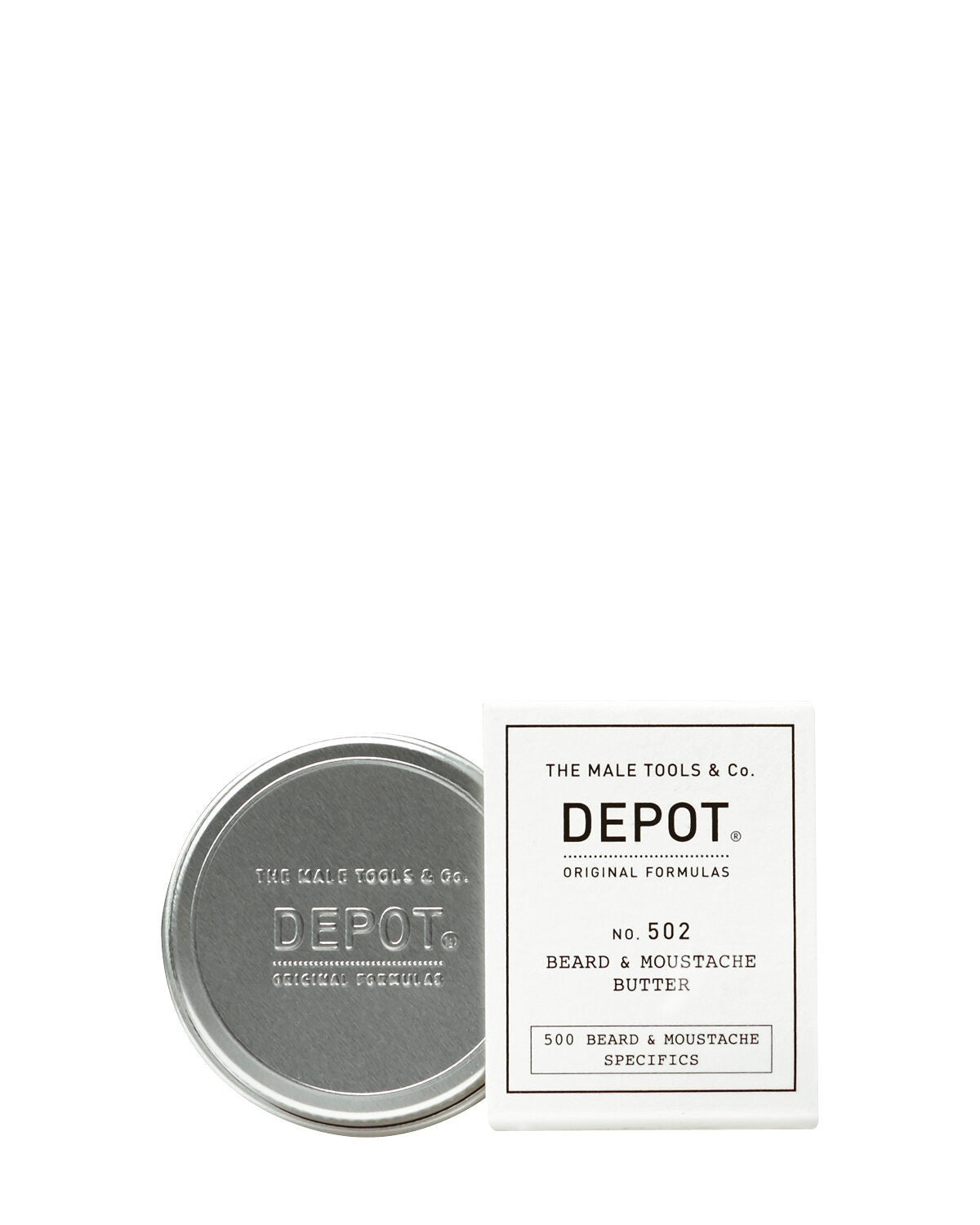 Depot, 500 Beard & Mustache Specifics No. 502, Arganöl, Bart- und Schnurrbartbutter, Nährend & weichmachend, 30 ml