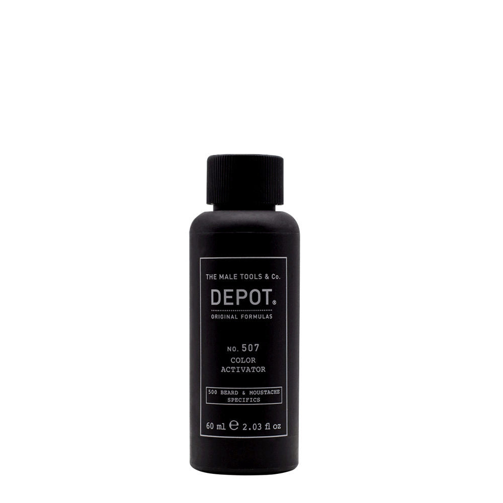 Depot Depot, 500 Beard & Mustache Specifics No. 507, Haarfarben-Aktivator Lotion, 10 vol, 60 ml Regular