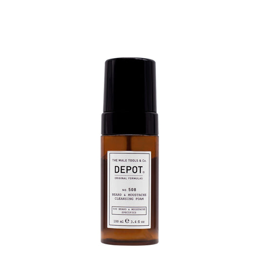 Depot Depot, 500 Beard & Mustache Specifics No. 508, Bartschaum, Zur Reinigung, 100 ml Regular