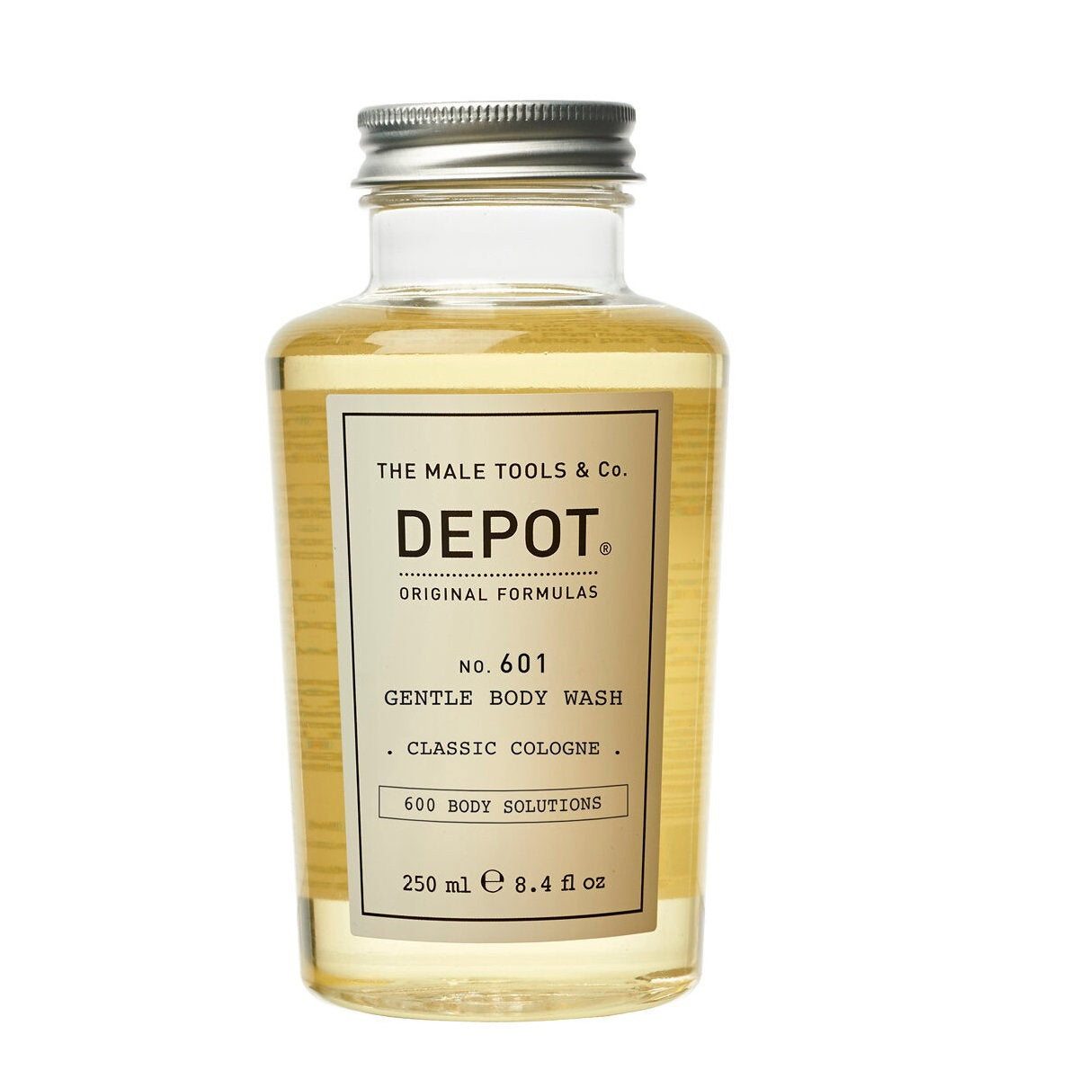 Depot Depot, 600 Body Solutions No. 601, Botanischer Komplex, Reinigung, Klassisches Köln, Duschgel, 250 ml Regular