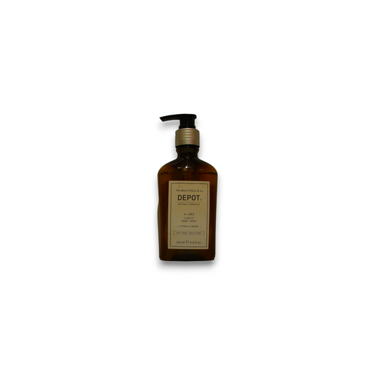 Depot Depot, 600 Body Solutions No. 603, Zitrus & Kräuter, Sorbit, Reinigung, Flüssigseife, Für Hände, 200 ml Regular
