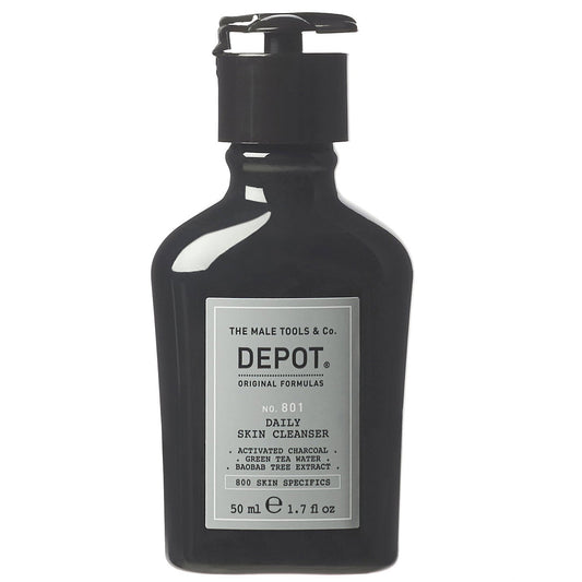 Depot Depot, 800 Skin Specifics No. 801, Aktivkohle, Entgiftend, Reinigungsgel, Für das Gesicht, 50 ml Regular