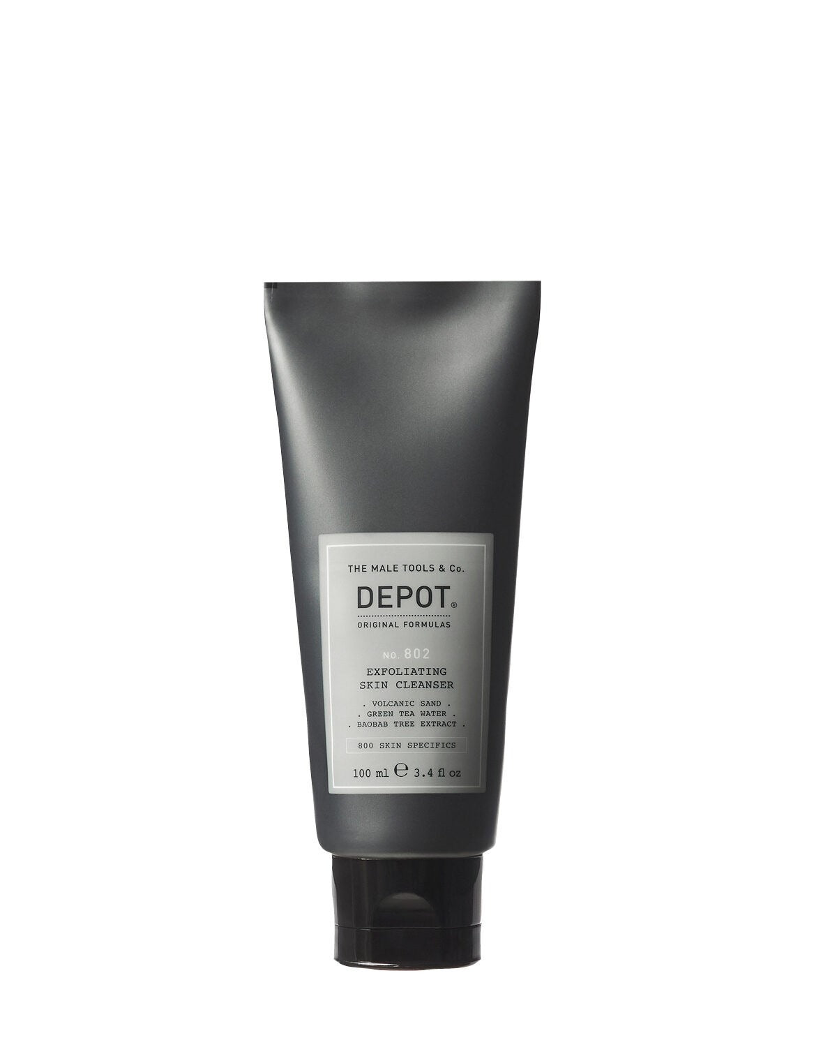 Depot Depot, 800 Skin Specifics No. 802, Vulkansand, Exfolierender Reiniger, 100 ml Regular