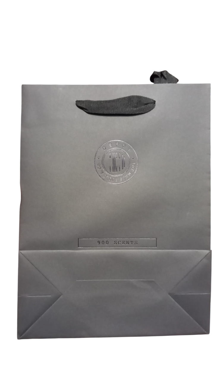 DEPOT Papiertasche Dark Grey für 900 Scents