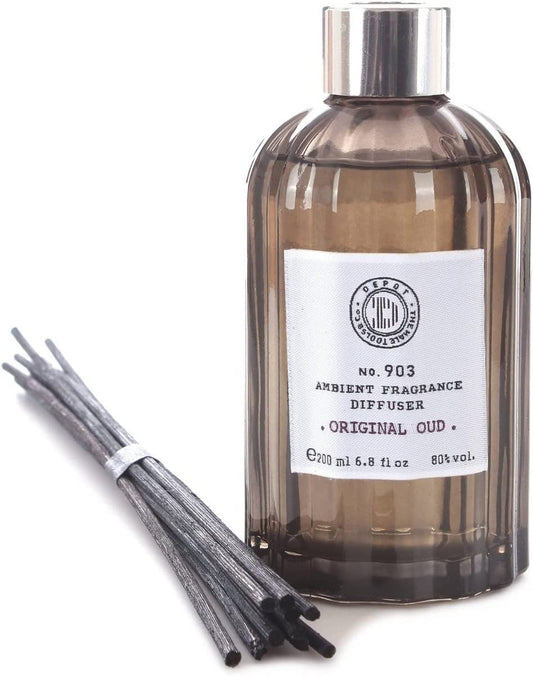 Depot Depot, 900 Scents No. 903, Stock, Originaler Oud, Aroma-Rattanstäbchen-Diffusor, 200 ml Regular