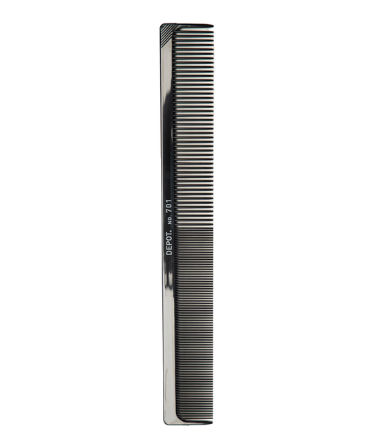 Depot Depot, Accessories No. 701, Plastik-Haarkamm, Schwarz Regular