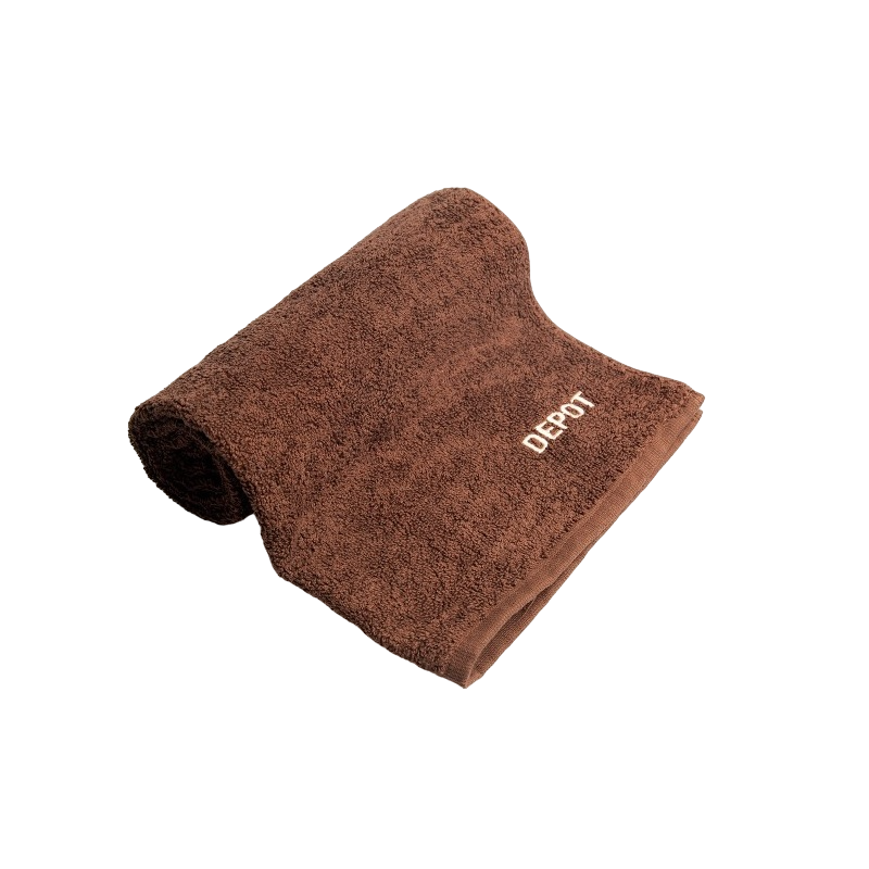 Depot, Accessories No. 715, Salon Textilhandtuch, Braun, 50 x 80 cm