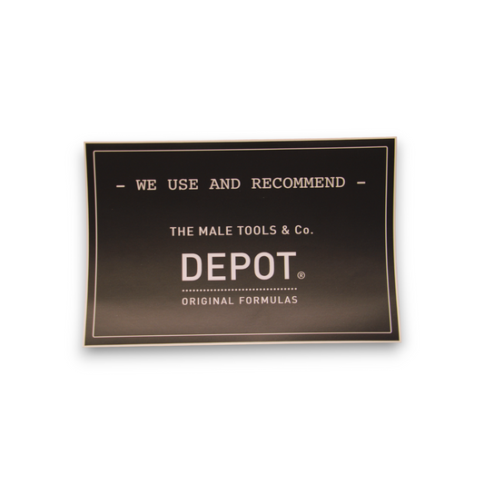 Depot Depot, DEPOT, Aufkleber Regular