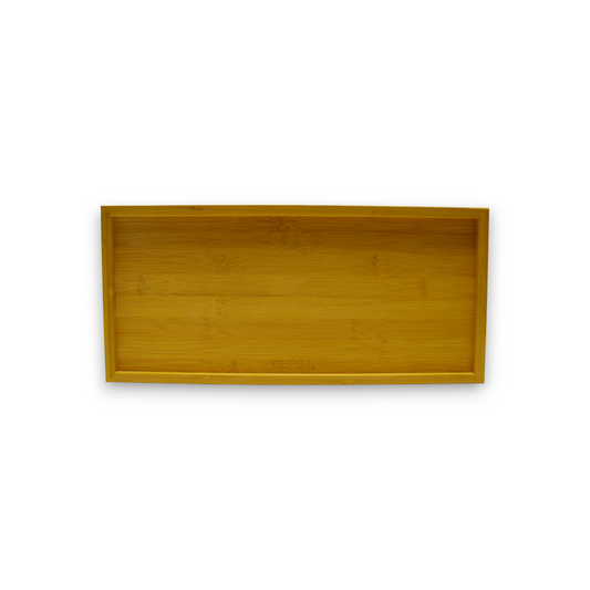 Depot Depot, DEPOT, Holz-Display-Tablett, Hellbraun, 19,5 x 9,5 x 4 cm