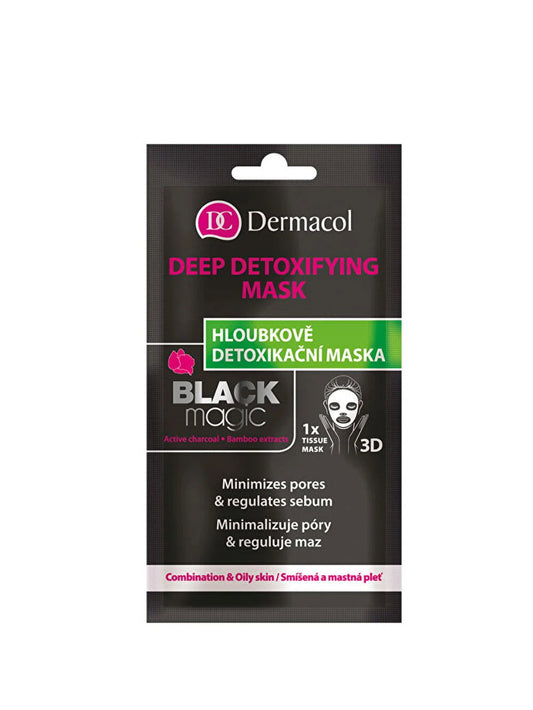 Dermacol Dermacol, Black Magic, Aktivkohle, Entgiftend, Gesichtsmaske, Für das Gesicht, 15 ml Regular