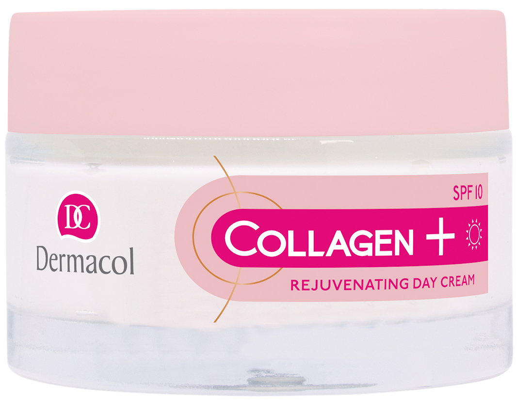 Dermacol, Collagen +, Hyaluron-Kollagen, Heben, Tag, Sahne, Für das Gesicht, SPF 10, 50 ml