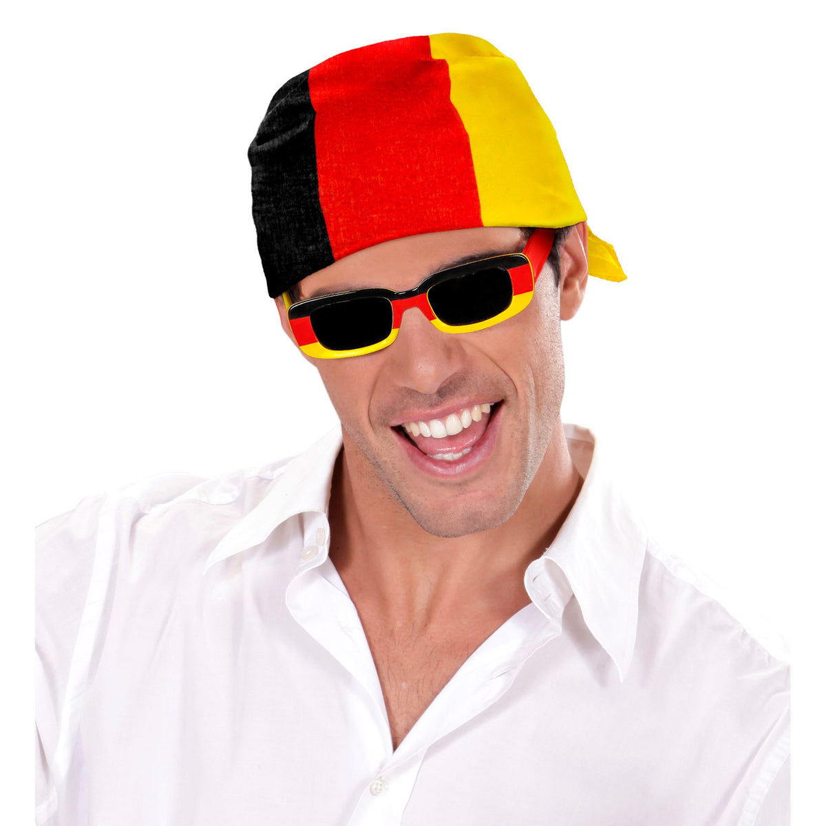 "DEUTSCHLAND BANDANA" 55x55 cm - 100% Baumwolle – Ansicht 5