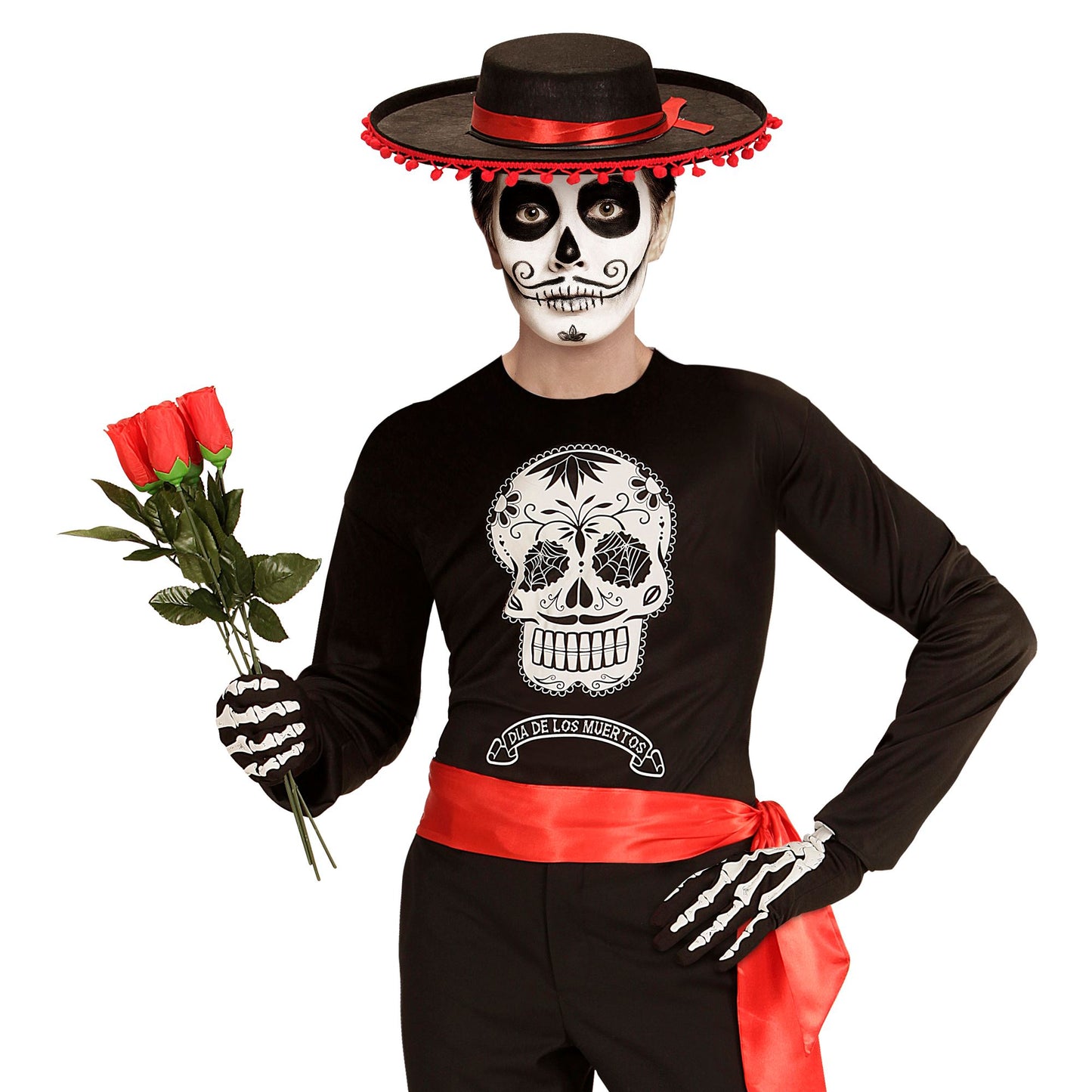 "DIA DE LOS MUERTOS" (Shirt) – Vorderansicht