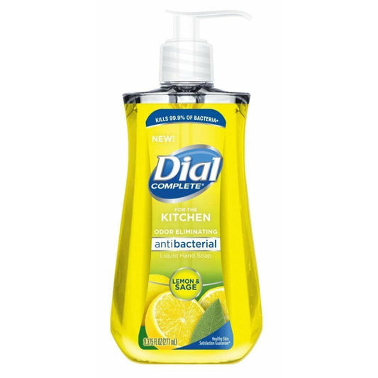 Dial Dial, Antibacterial Kitchen, Zitrone & Salbei, Flüssigseife, Für Hände, 221 ml Regular