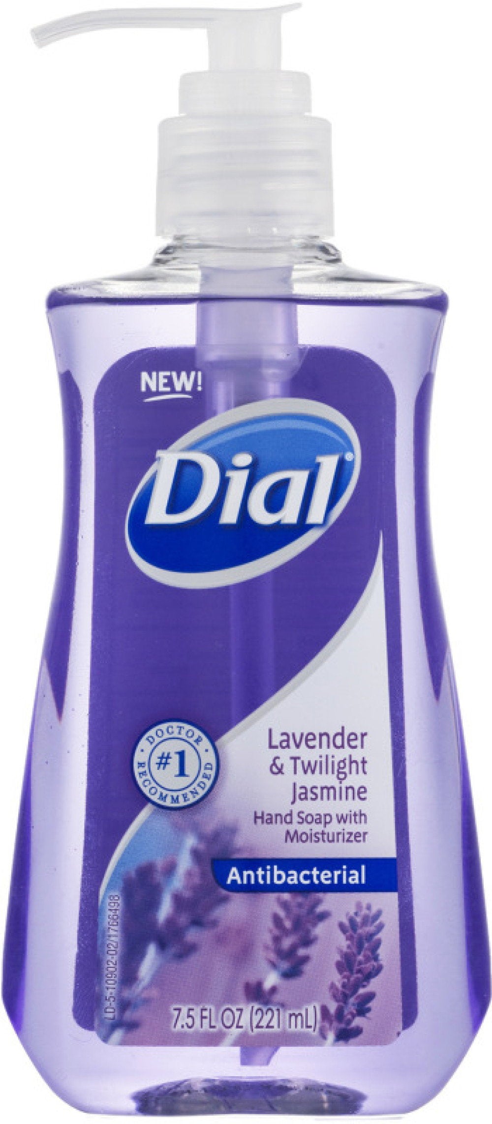 Dial, Antibacterial, Lavendel & Dämmerungsjasmin, Flüssigseife, Für Hände, 221 ml