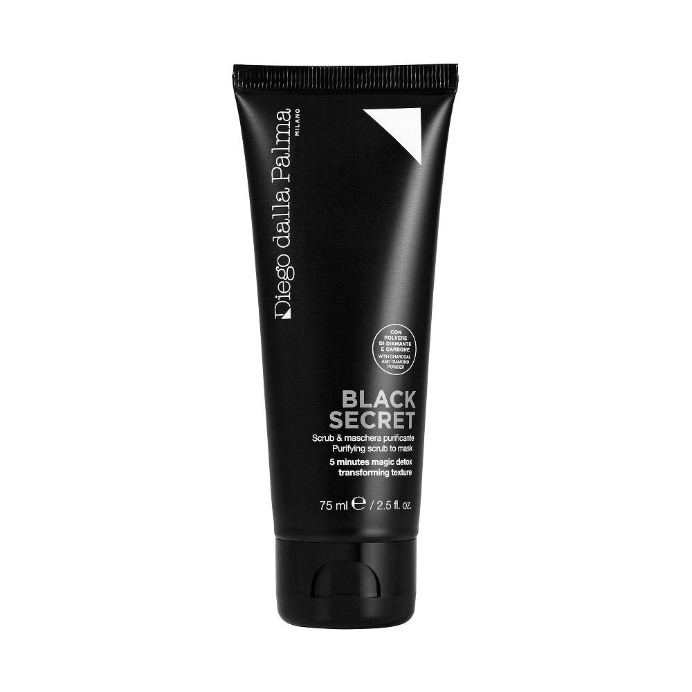 Diego Dalla Palma, Black Secret, Entgiftend, Peelingmaske, Gesicht, 70 ml *Tester