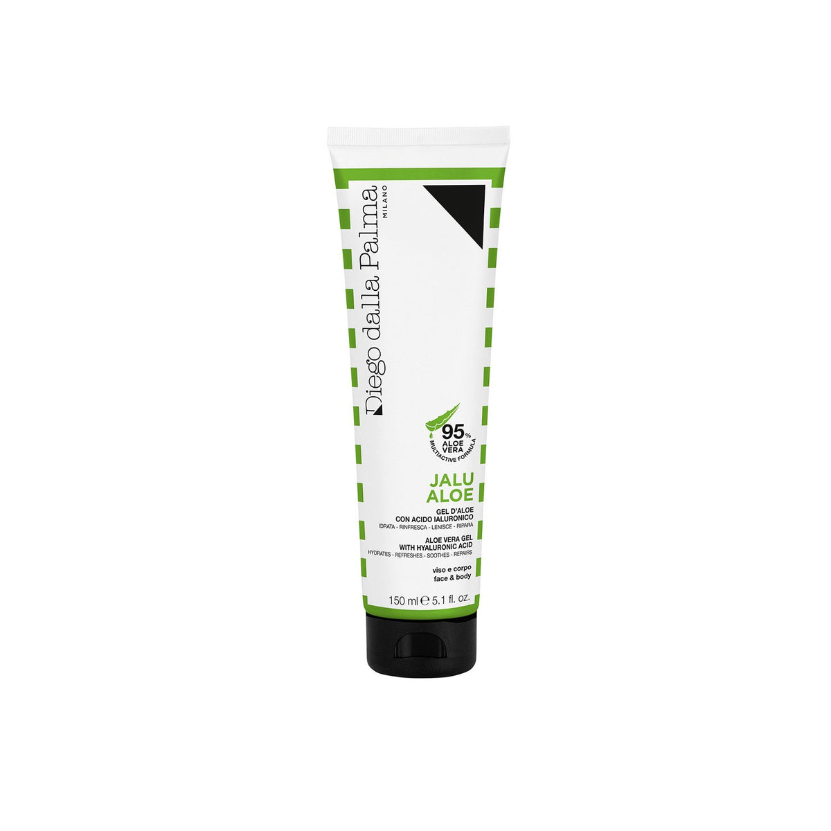 Diego Dalla Palma, Jalu Aloe, Hyaluronsäure, Beruhigend, Gel, Für Gesicht & Körper, 150 ml