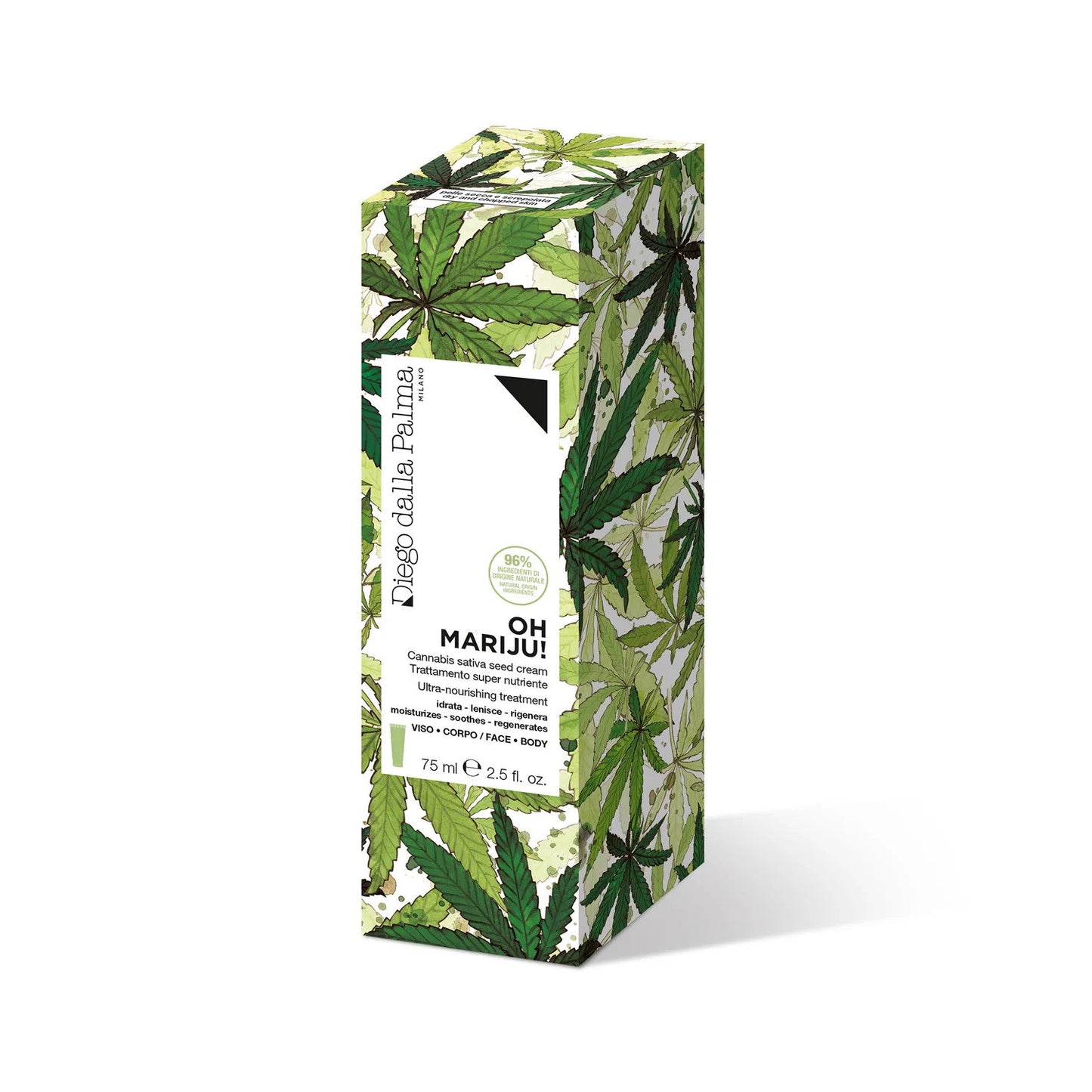 Diego Dalla Palma Diego Dalla Palma, Oh Mariju!, Vegan, Feuchtigkeitsspendend, Sahne, Für Gesicht & Körper, 75 ml Regular