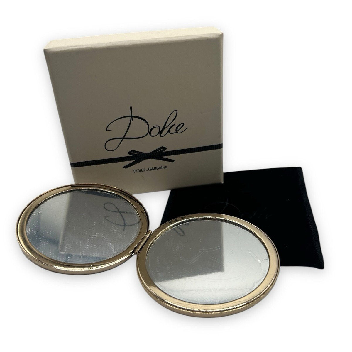 Dolce & Gabbana, Taschenspiegel, Silber