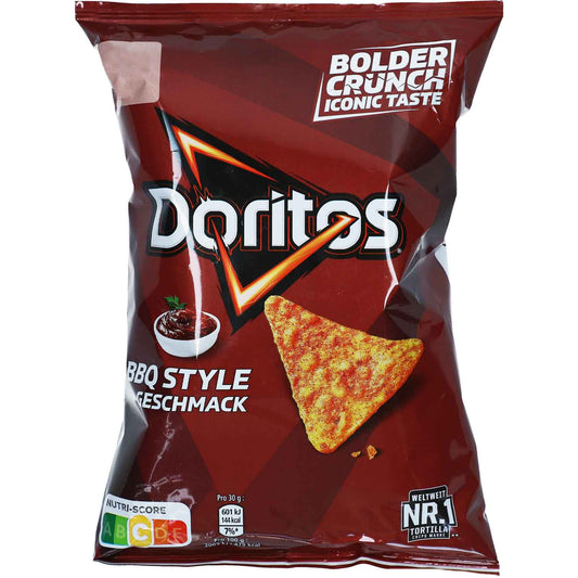 Doritos BBQ Style 110g Maissnack mit Barbecue-Geschmack Verpackung