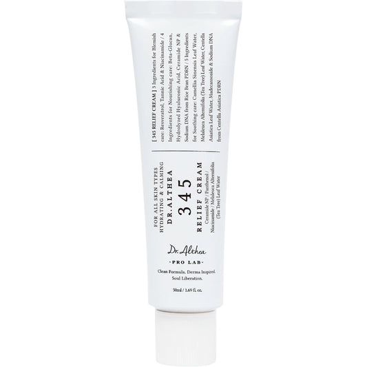 Dr. Althea Dr. Althea, 345 Relief, Hydratisierend, Sahne, Für das Gesicht, 50 ml Regular