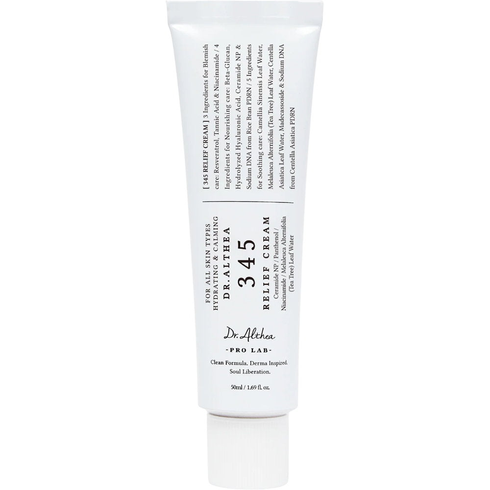 Dr. Althea, 345 Relief, Hydratisierend, Sahne, Für das Gesicht, 50 ml